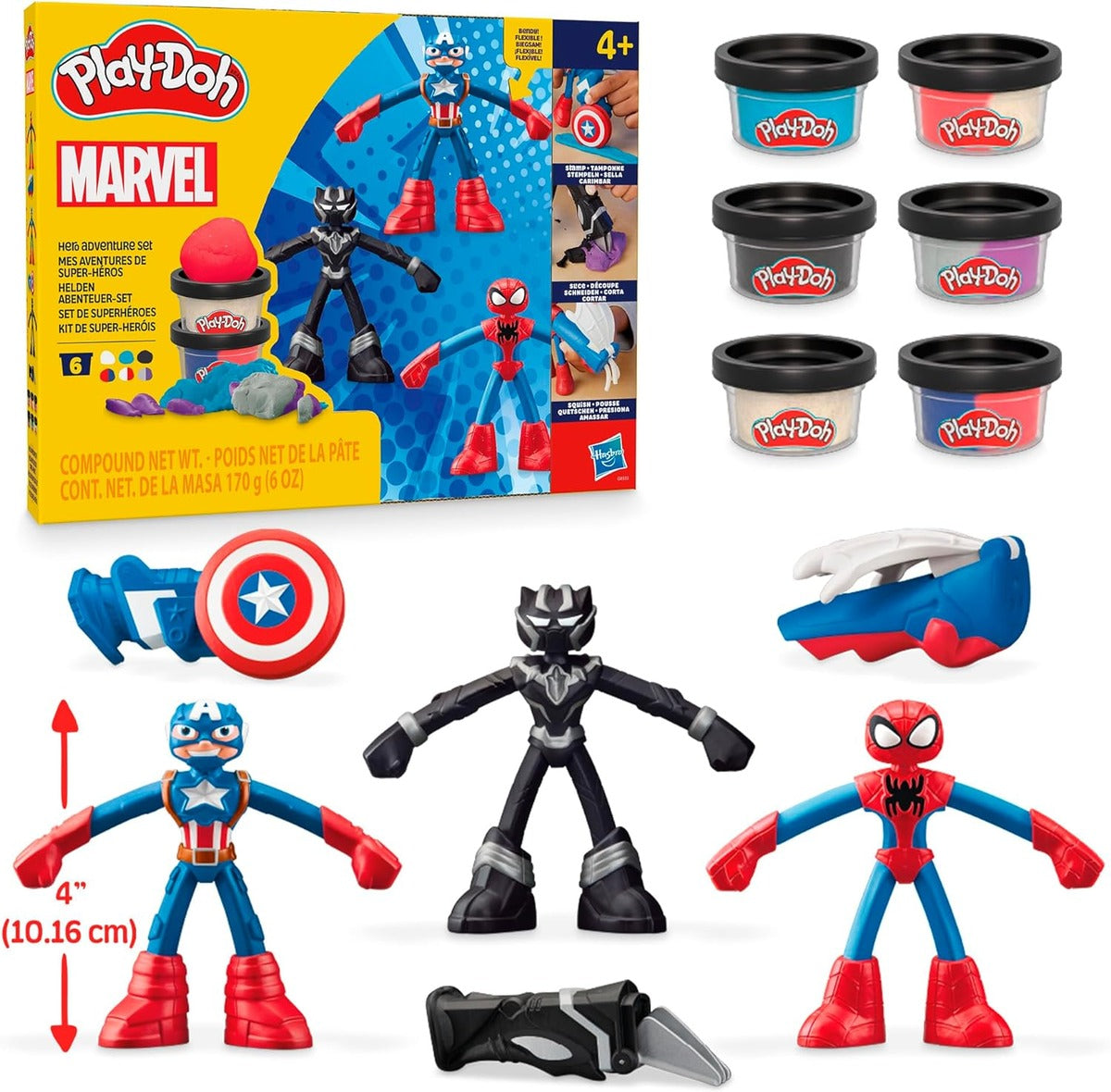 PlayDoh Marvel Hero Adventure Playset