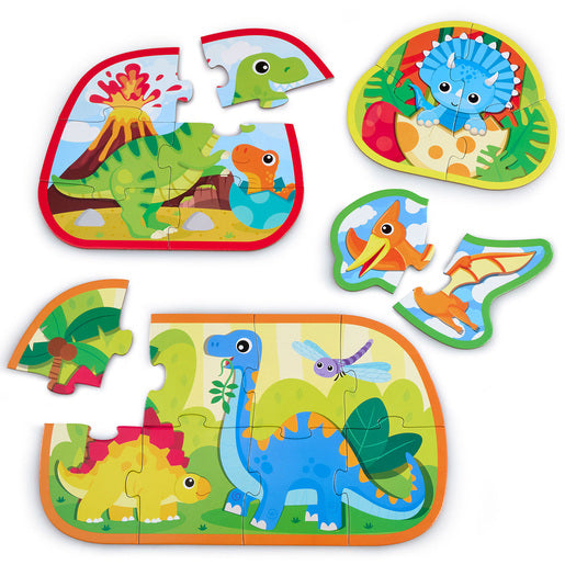 My First 4 in 1 Dinosaur Puzzles