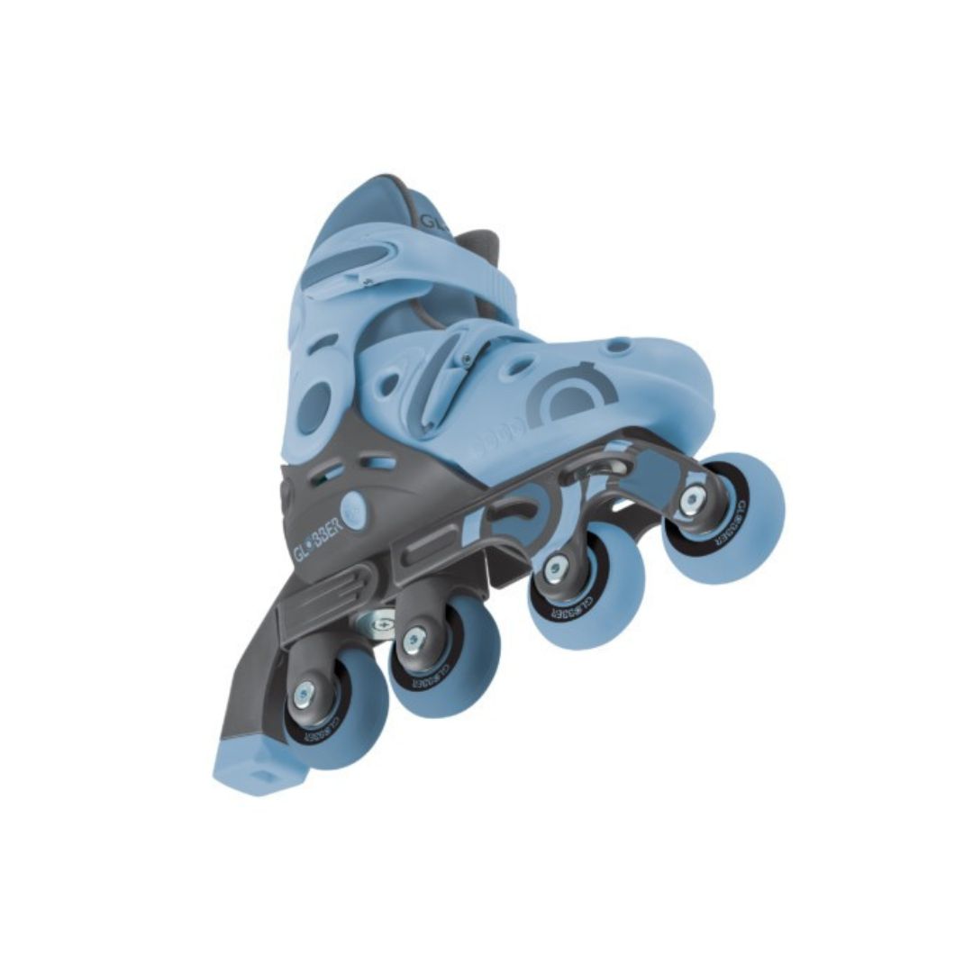 Globber 2in1 Learning Skates in Ash Blue