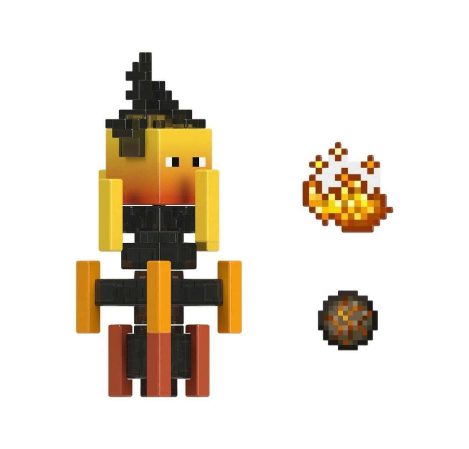 Minecraft Blaze Chamas Figure
