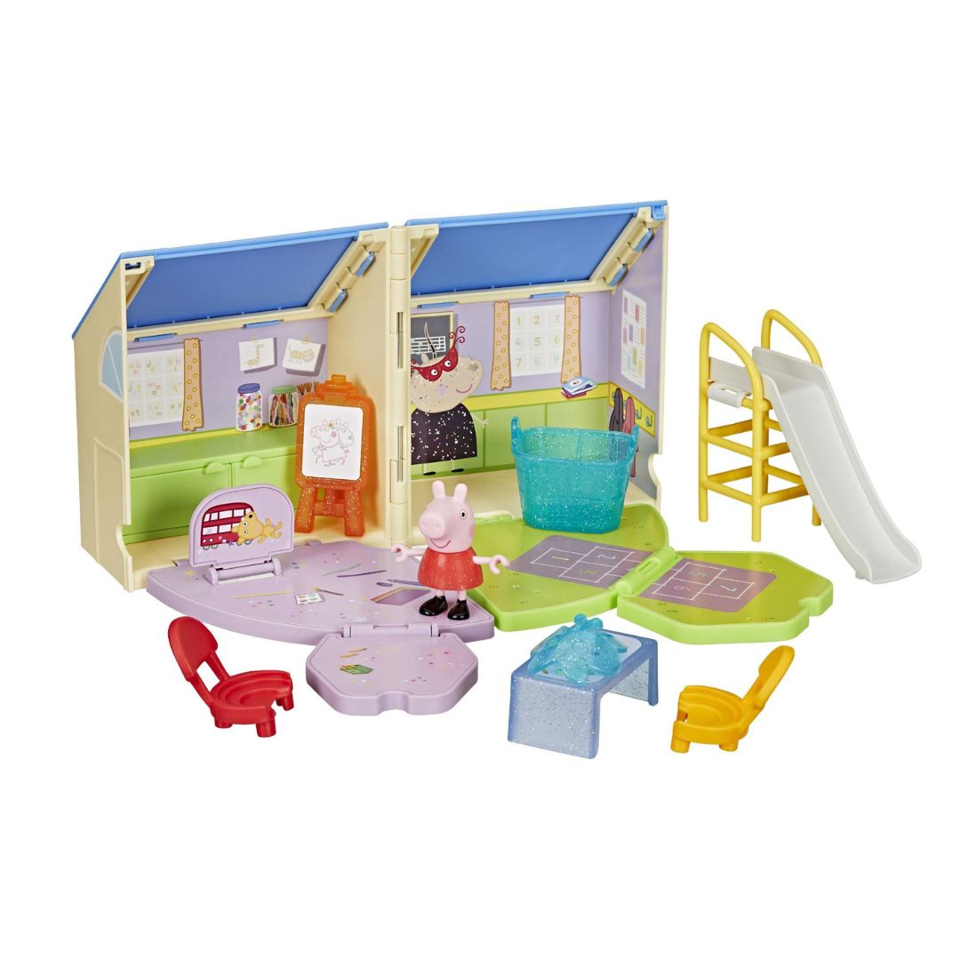Peppa Pig Peppa's Pop Open Playgroup Playset