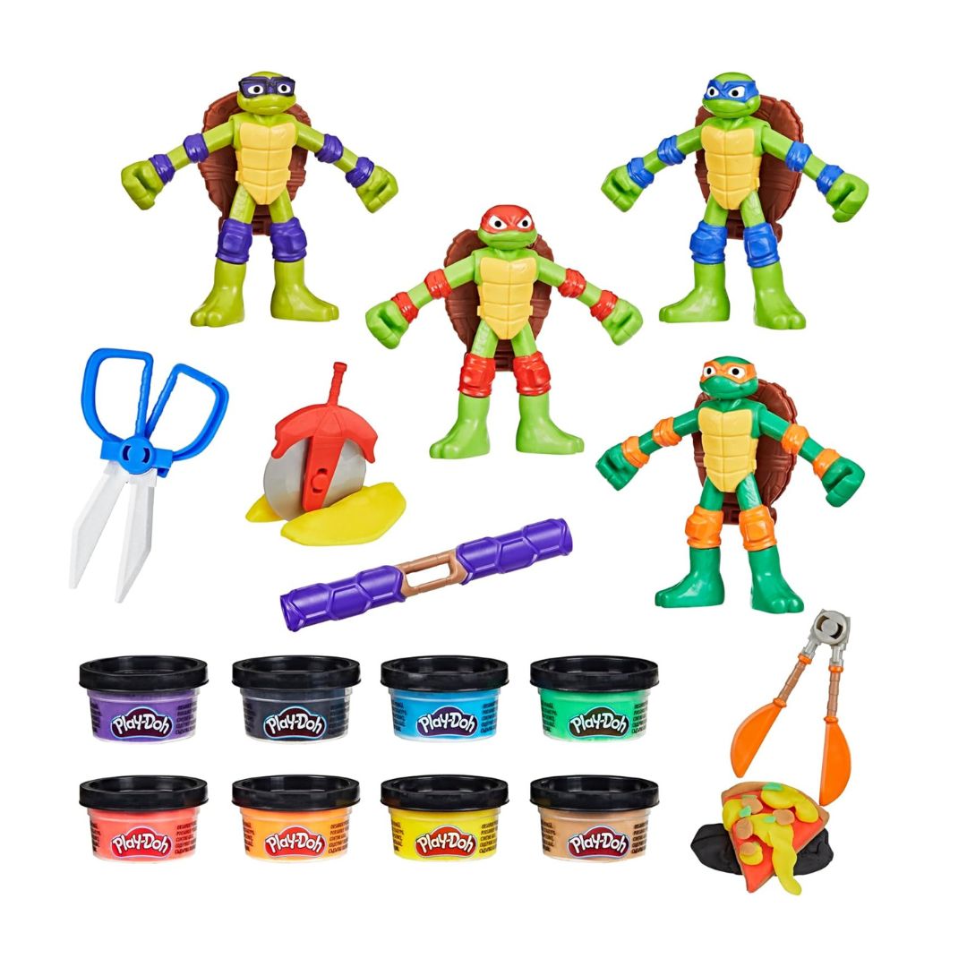 PlayDoh TMNT Cowabunga Creations