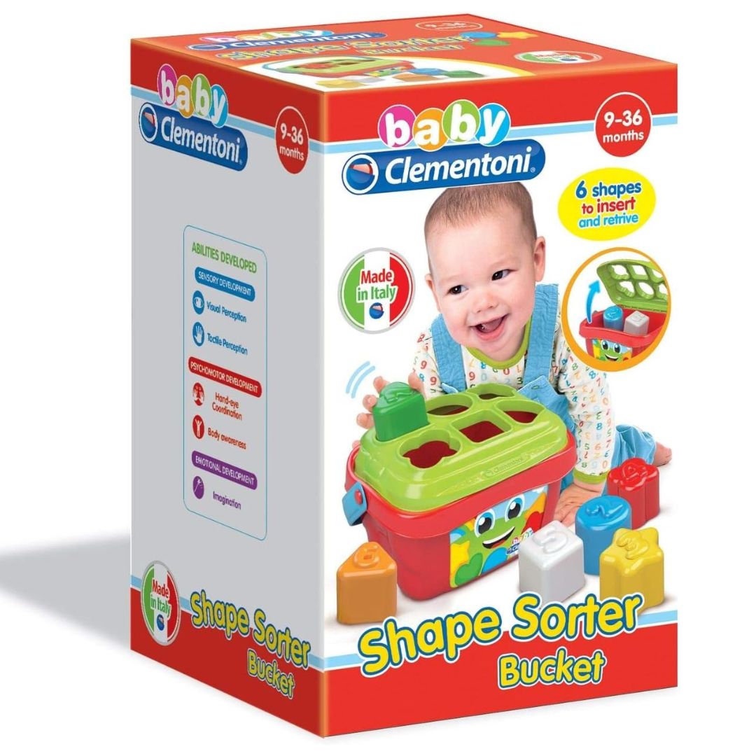 Clementoni 17106 Shape Sorter Bucket