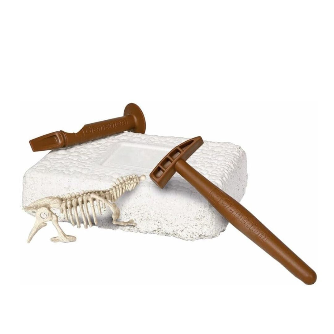 Clementoni Jurassic World 3 Triceratops & Velociraptor Excavation Kit