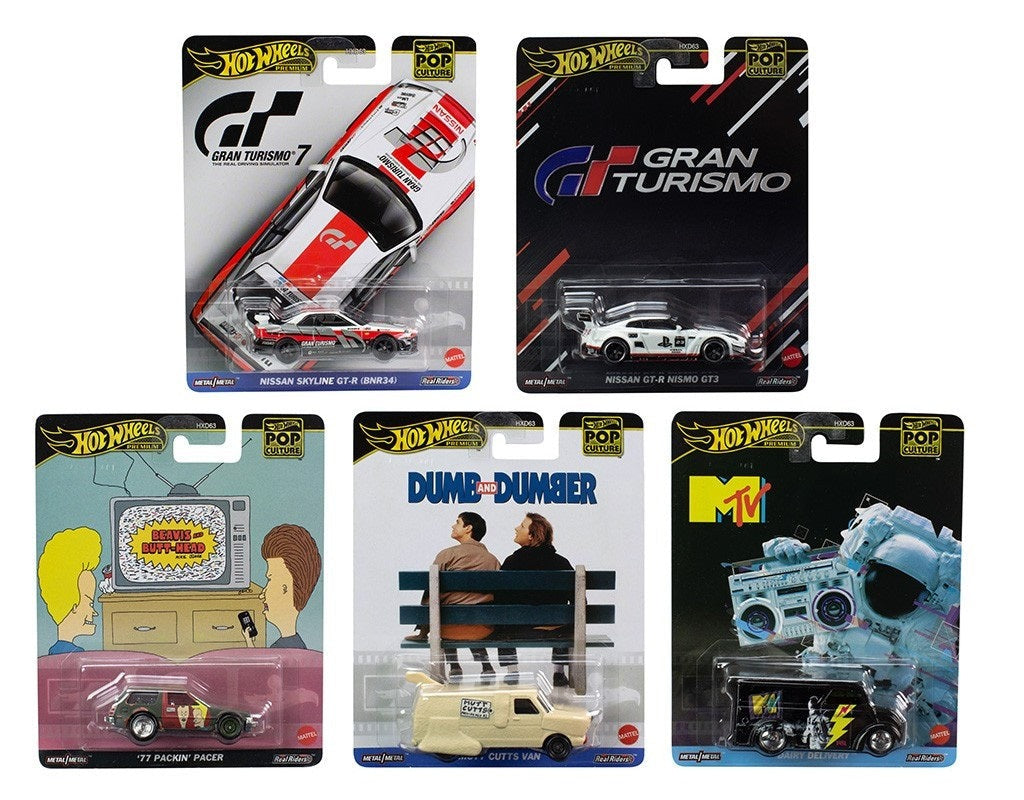 Hot Wheels Premium Toy Car Assorted