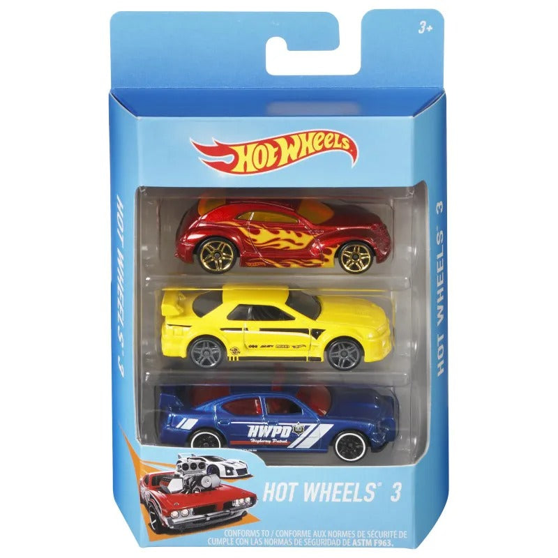 HOT WHEELS Basic Car 3-Pack