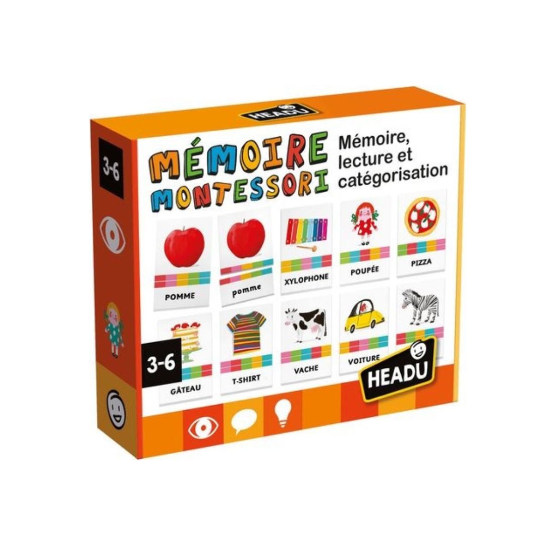 HEADU Montessori Memory - French