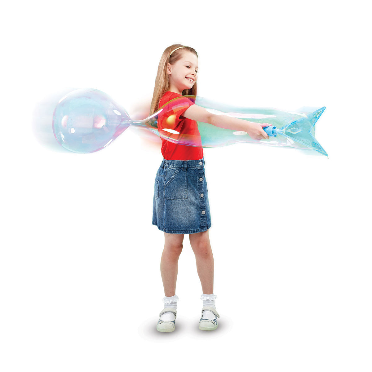 Out and About 2 in 1 Bubble Wand (Styles Vary)