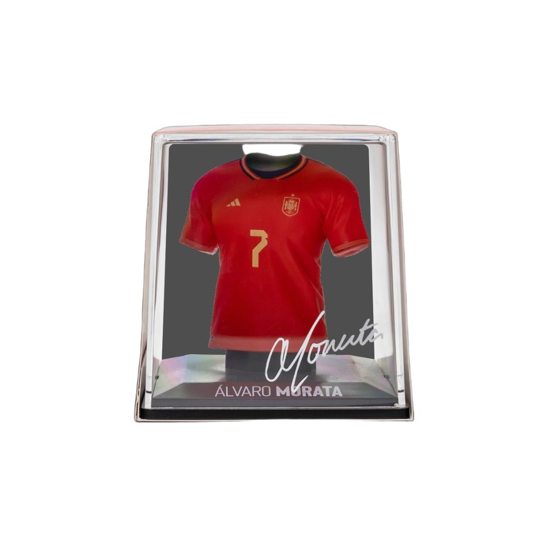 Alvaro Morata 2022 Mini T Shirt Figure
