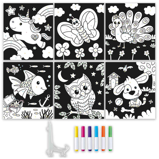 Out of the Box Colour By Numbers Craft Set