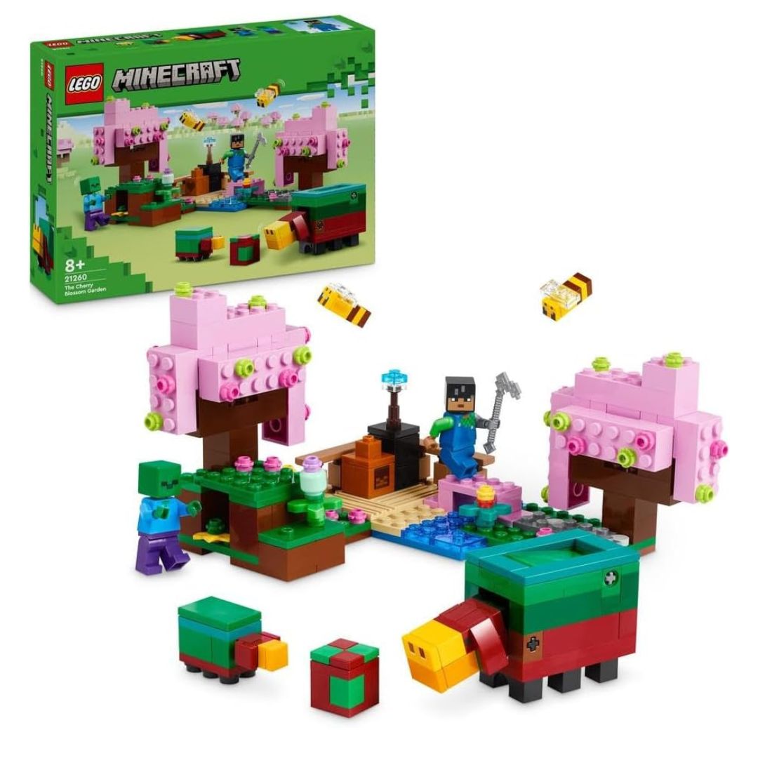 LEGO Minecraft The Cherry Blossom Garden