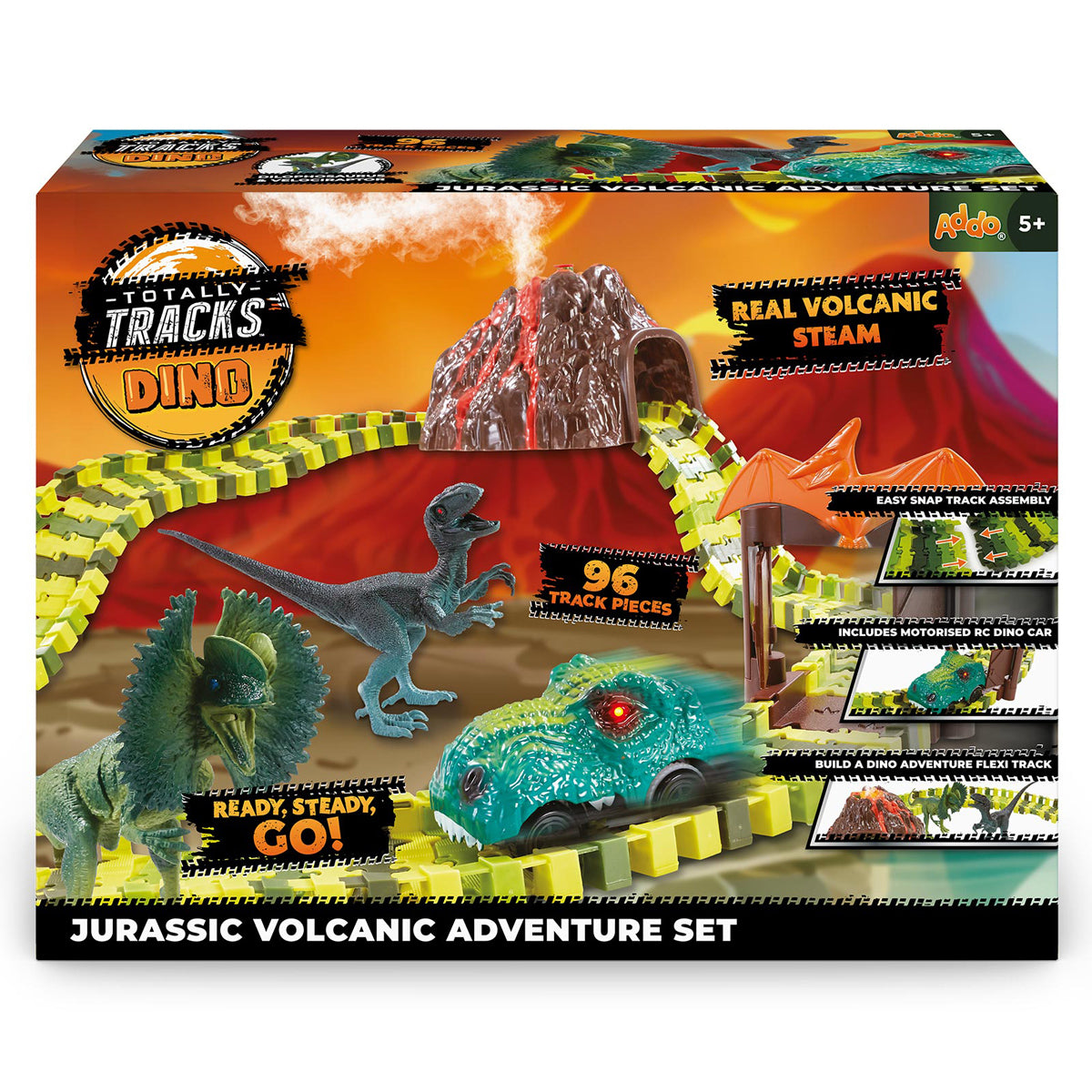 Totally Tracks Jurassic Volcanic Adventure Race Track