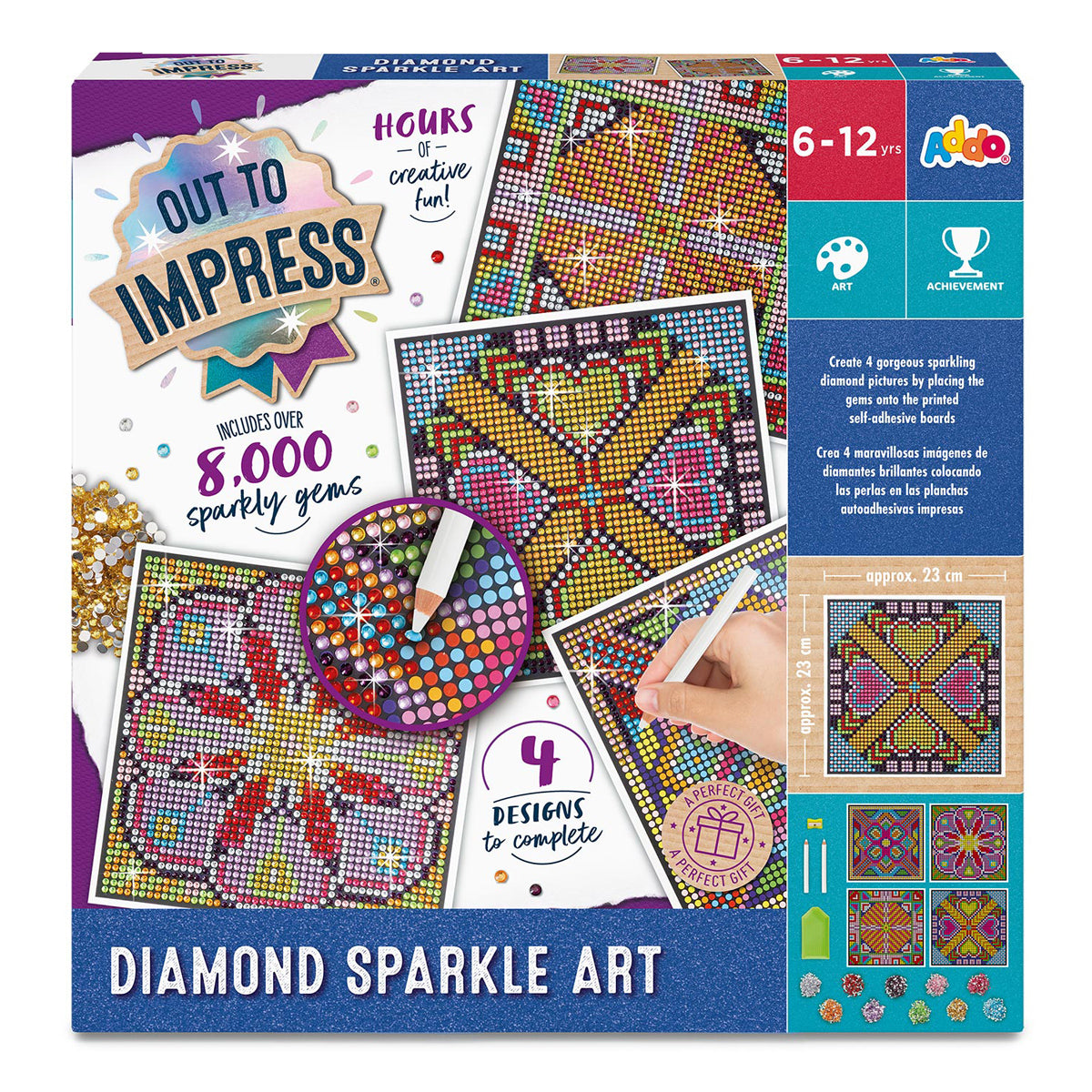 Out to Impress Diamond Sparkle Art Craft Set