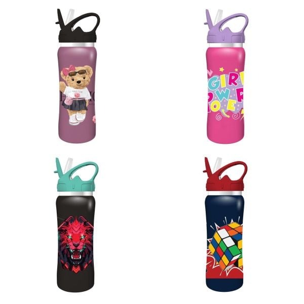 500ml Stainless Steel Toddler Water Bottle