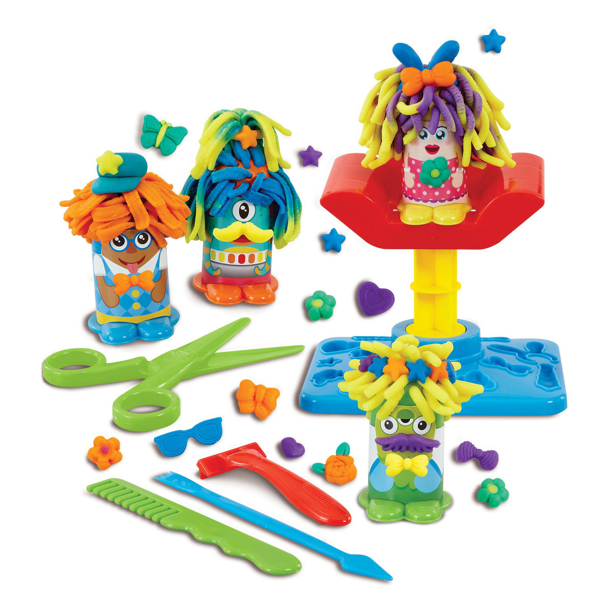 Nick Jr. Ready Steady Dough Wacky Hair Playset
