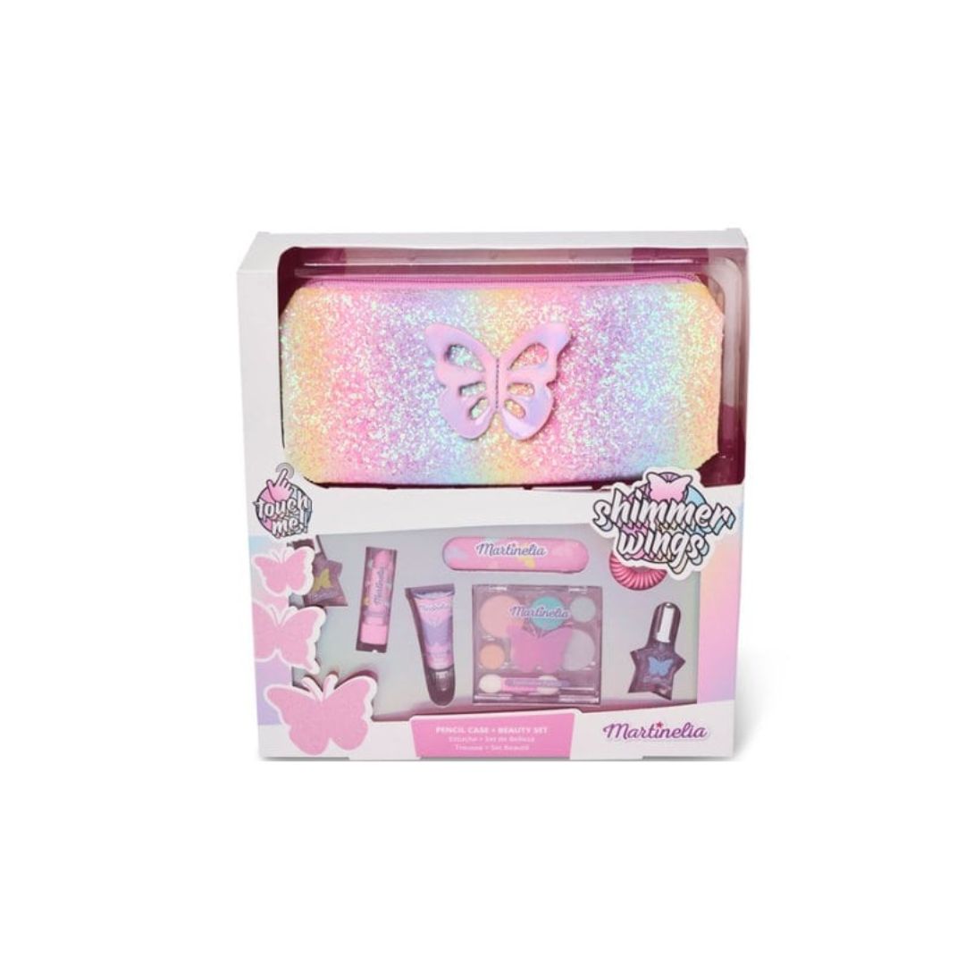 Martinelia Shimmer Wings Pencil Case & Beauty Set