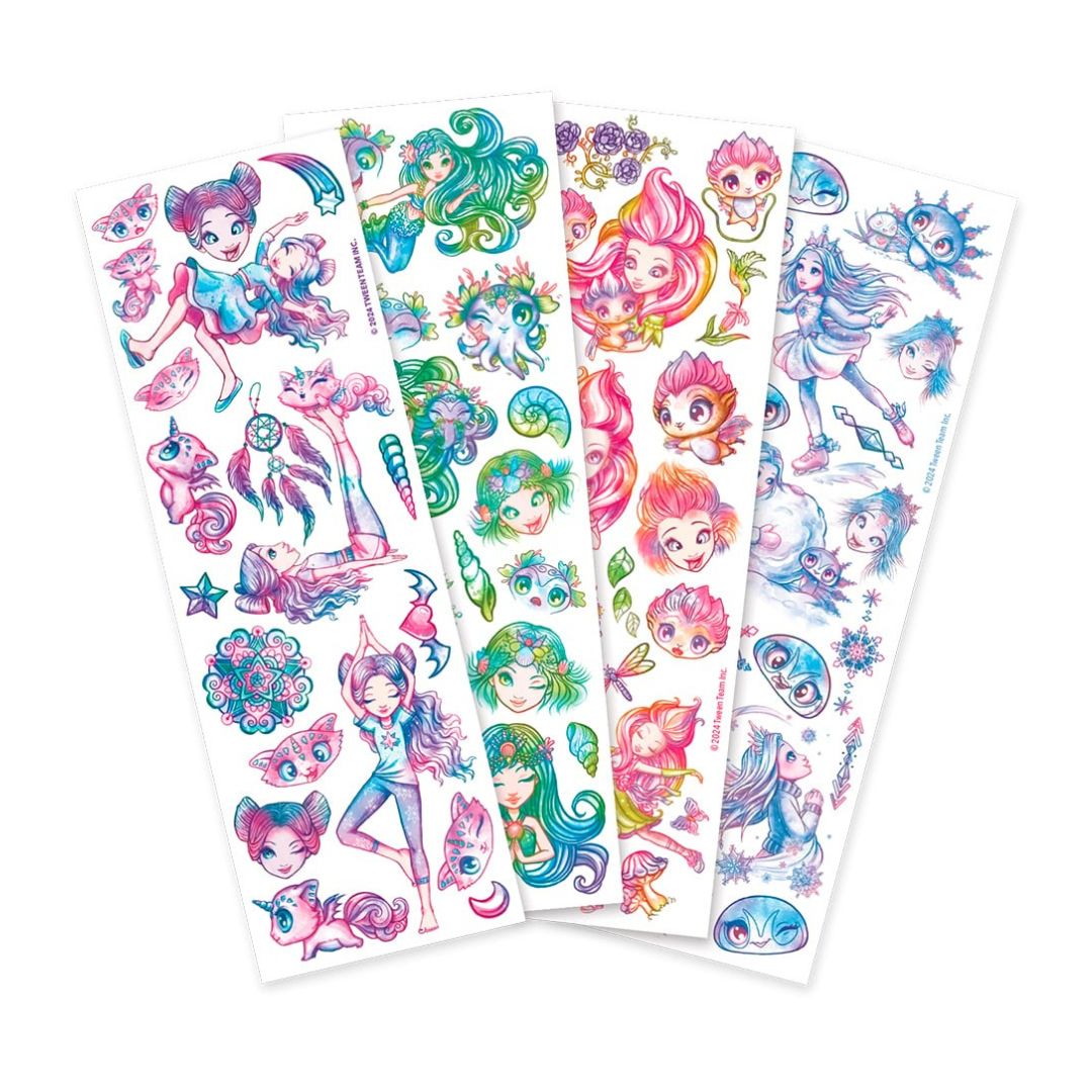 Temporary Tattoo Mini Pad Assorted