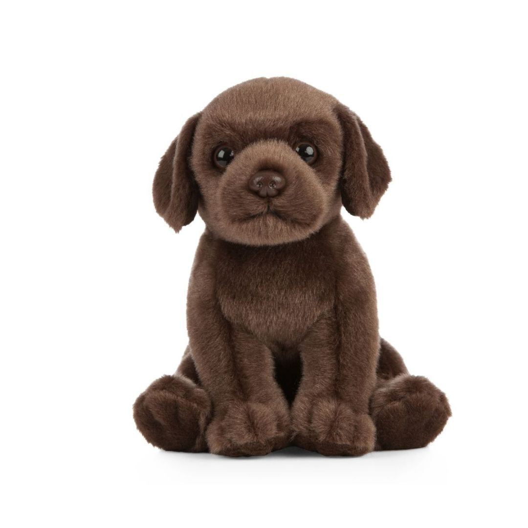 Chocolate Labrador Puppy Plush