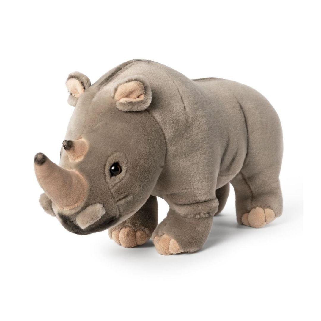 White Rhino Plush Stuffed