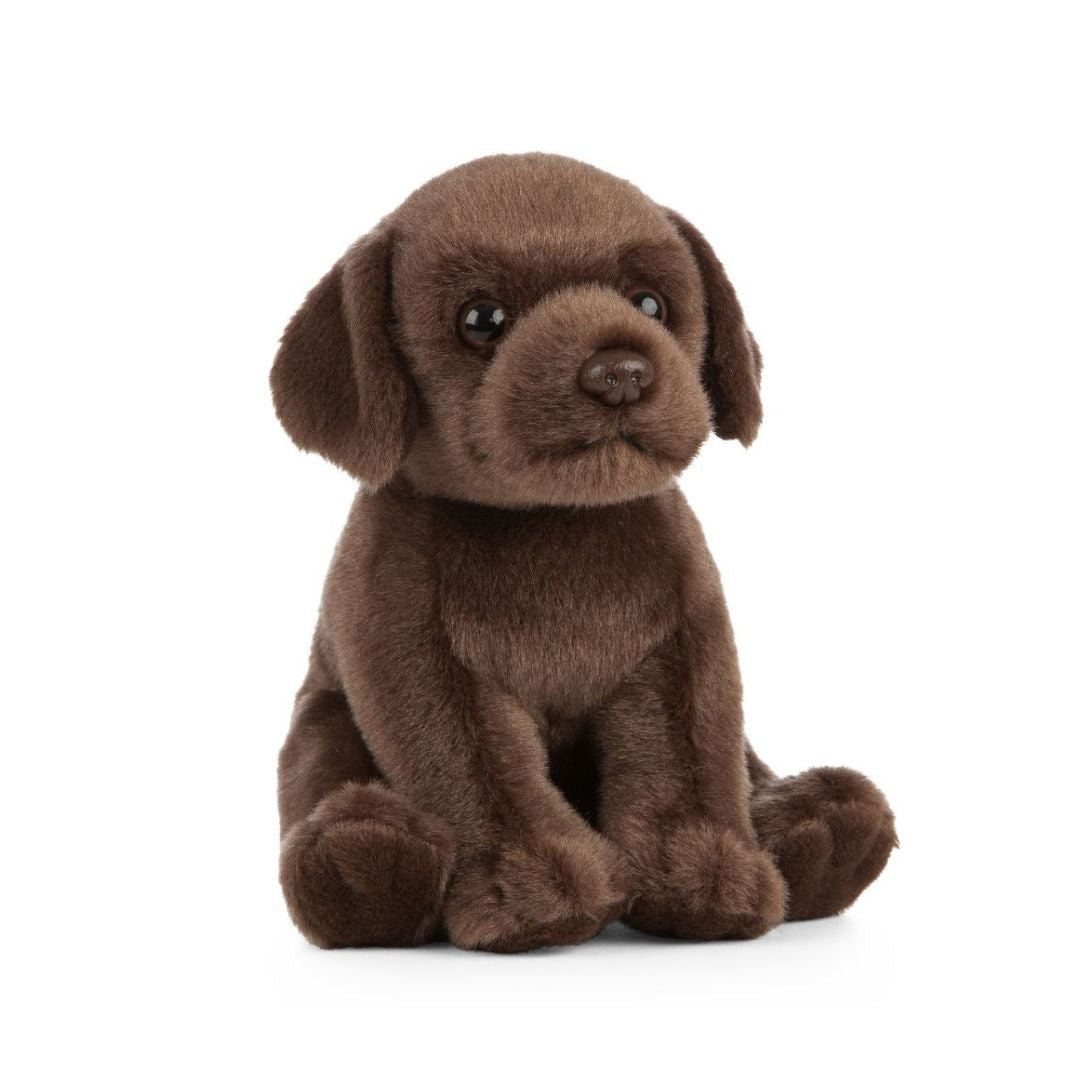 Chocolate Labrador Puppy Plush