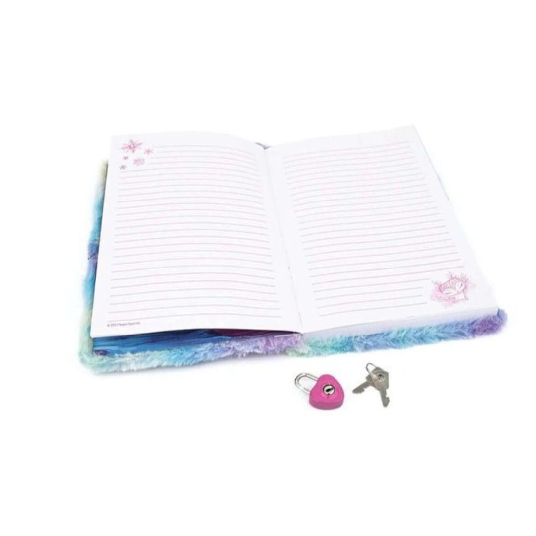 Aura Fuzzy Lockable Diary