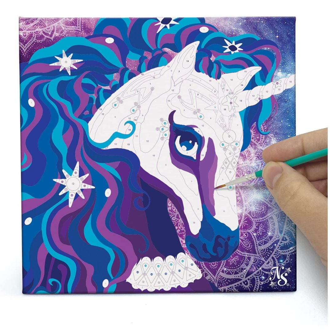 Nebulous Stars Paint by Number on Canvas