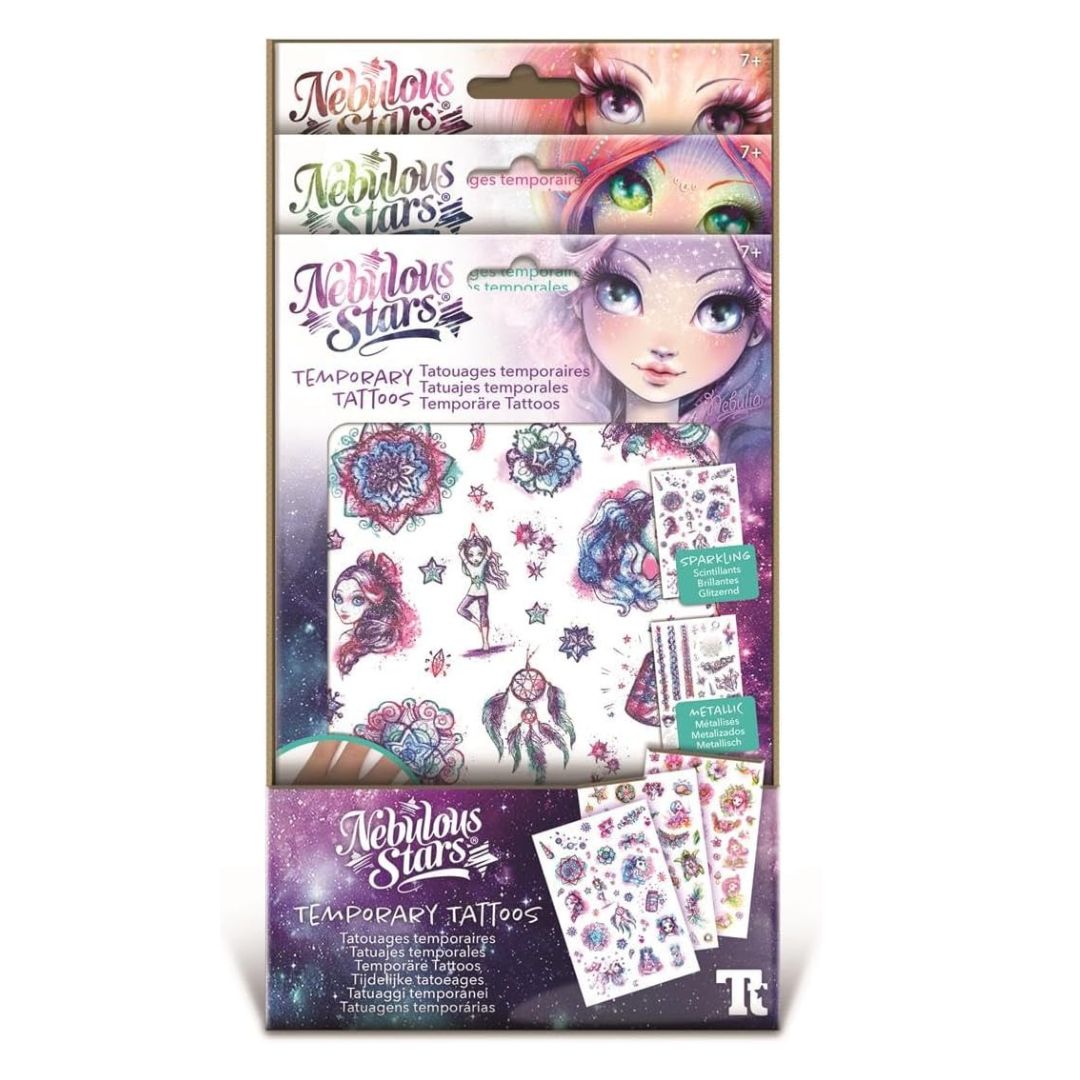 Nebulous Stars Temporary Tattoo