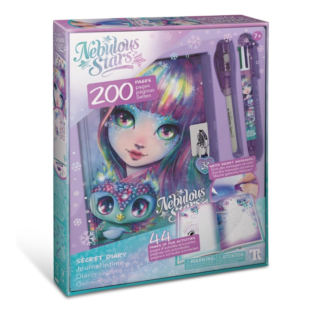 Nebulous Stars Secret Journal for Girls with Magic Ink Pen