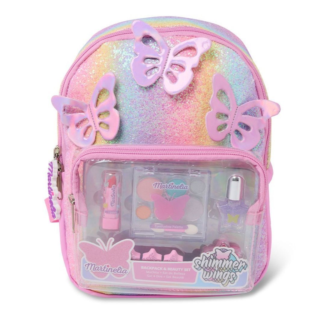 Martinelia Shimmer Wings Bagpack and Beauty Set