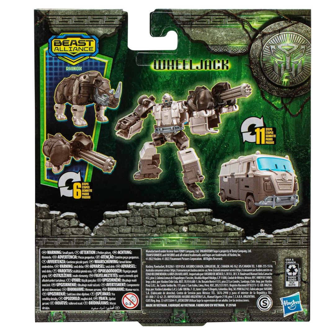 Transformers Weaponizers 2 Pack Wheeljack and Rhinox
