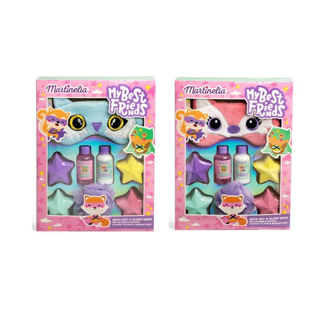 Owl Bath and Night Mask for Kids Gift Box Assorted