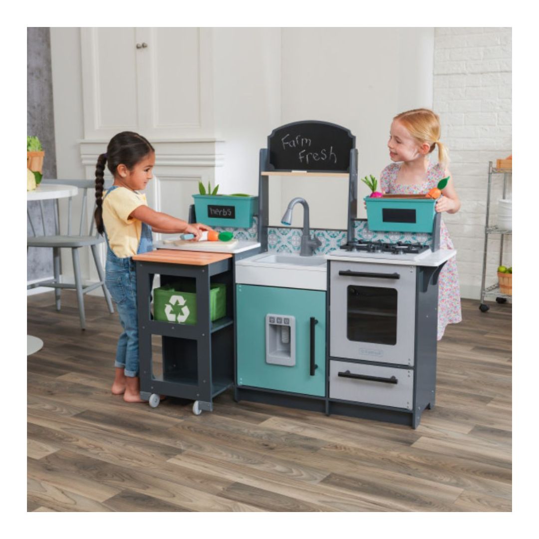 Garden Gourmet Wood Play Kitchen