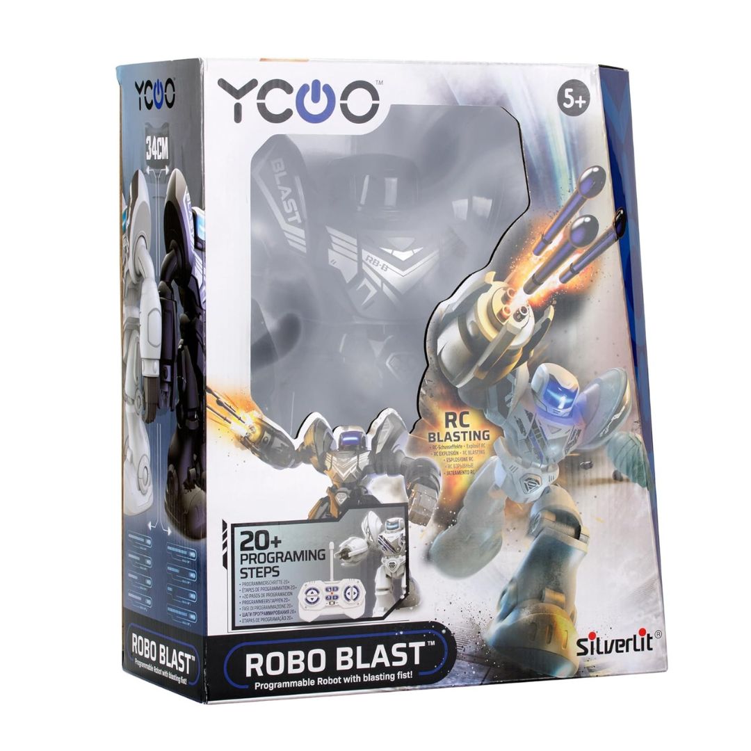 Programmable Robot with Blasting Fist