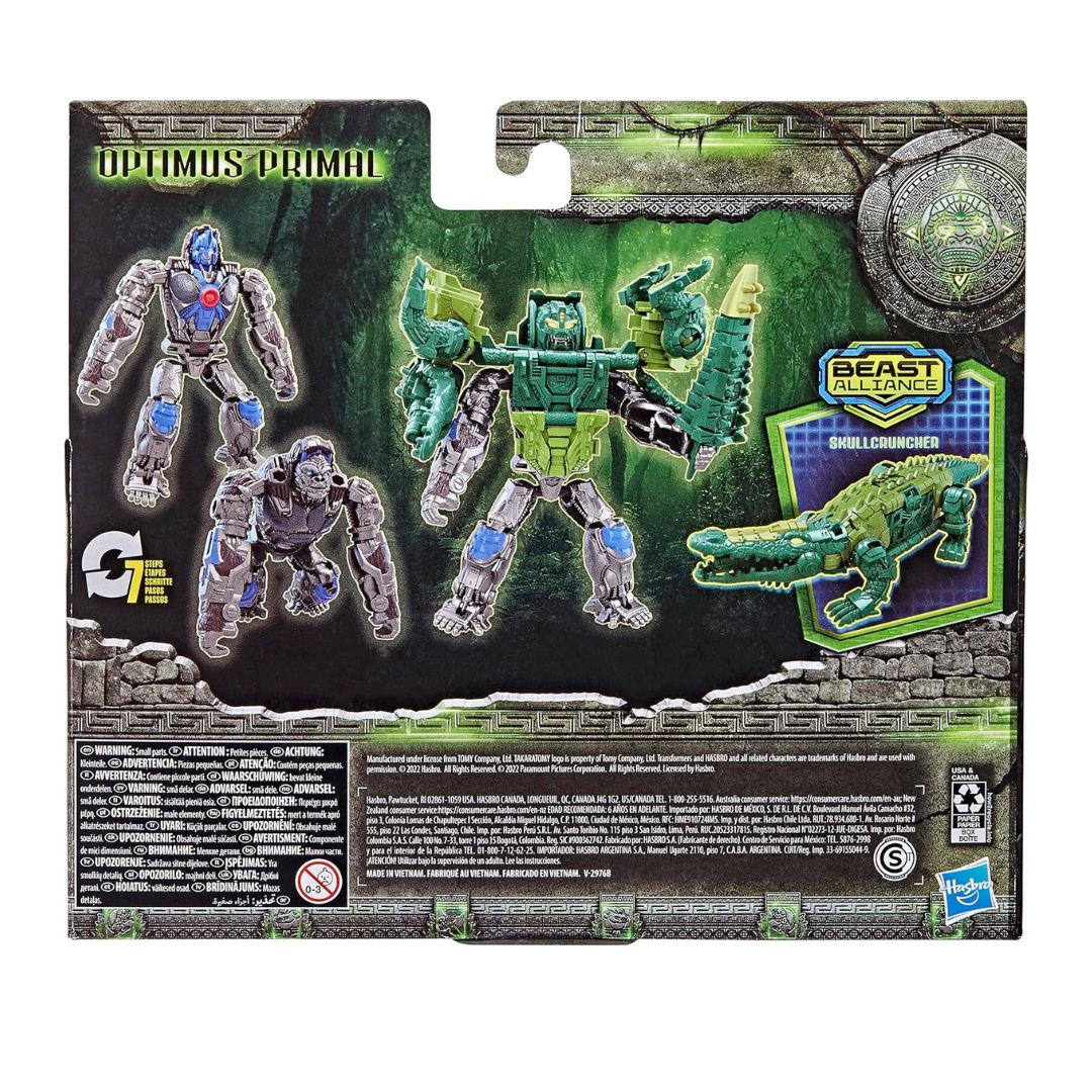 Transformers Optimus Primal and Skullcruncher