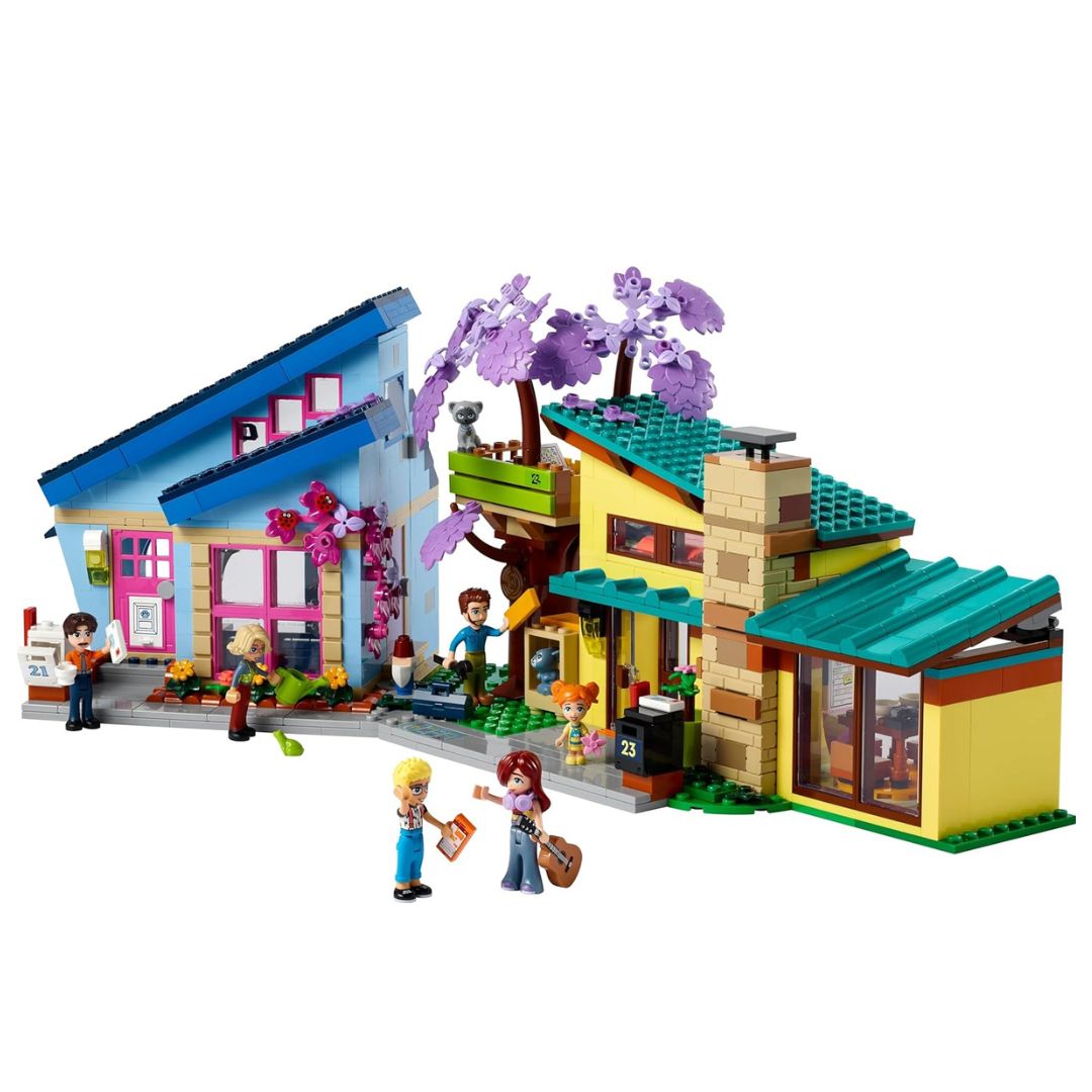 Lego Friends Olly and Paisley's Family Houses