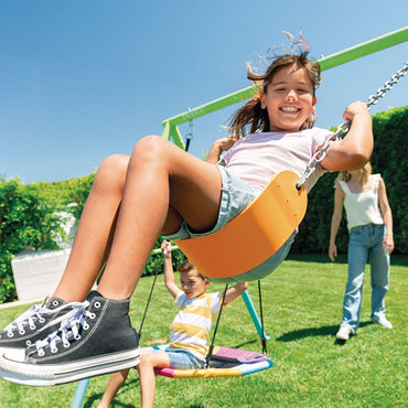 Intex 2-Piece Colorful Swing Set (Bird’s Nest & Classic Swing)