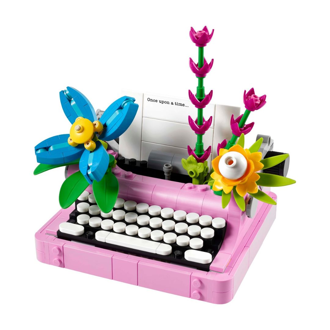 Creator 3in1 Typewriter with Flowers