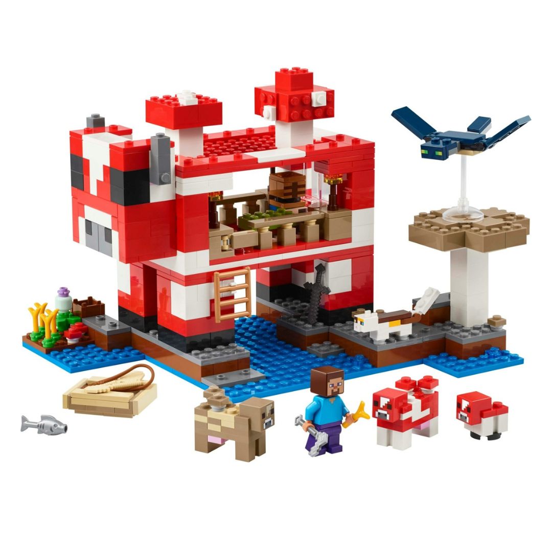 Minecraft The Mooshroom House