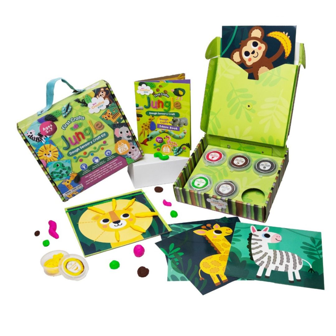 Jungle Dough Sensory Craft Box