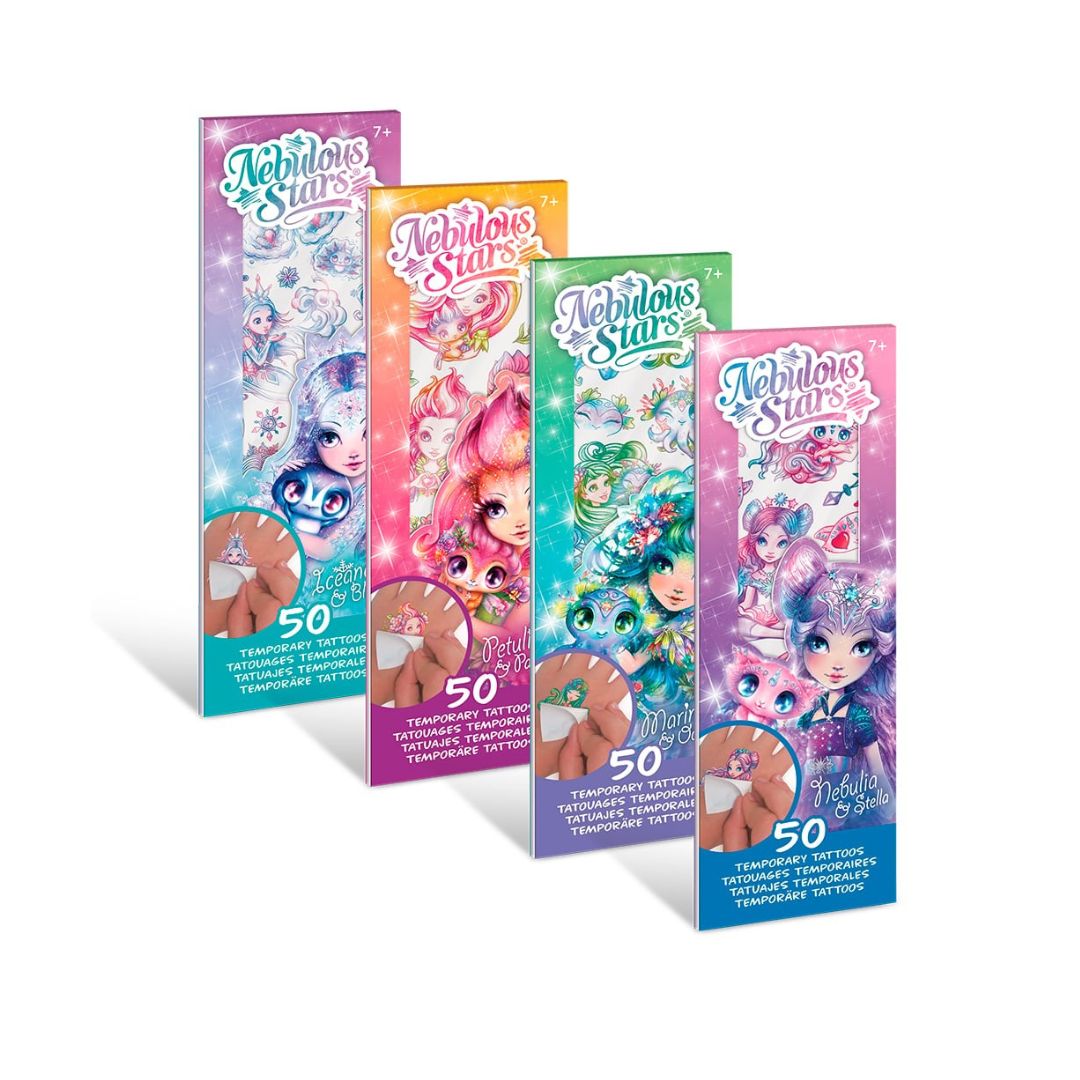 Temporary Tattoo Mini Pad Assorted