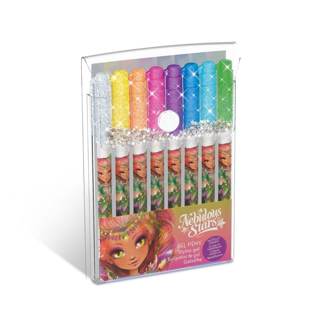 Nebulous Stars Gel Pen 8 Pack Metallic Colours