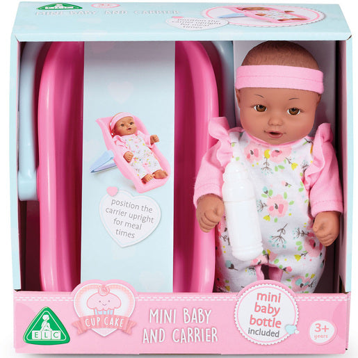 Mini Baby Doll and Carrier Playset