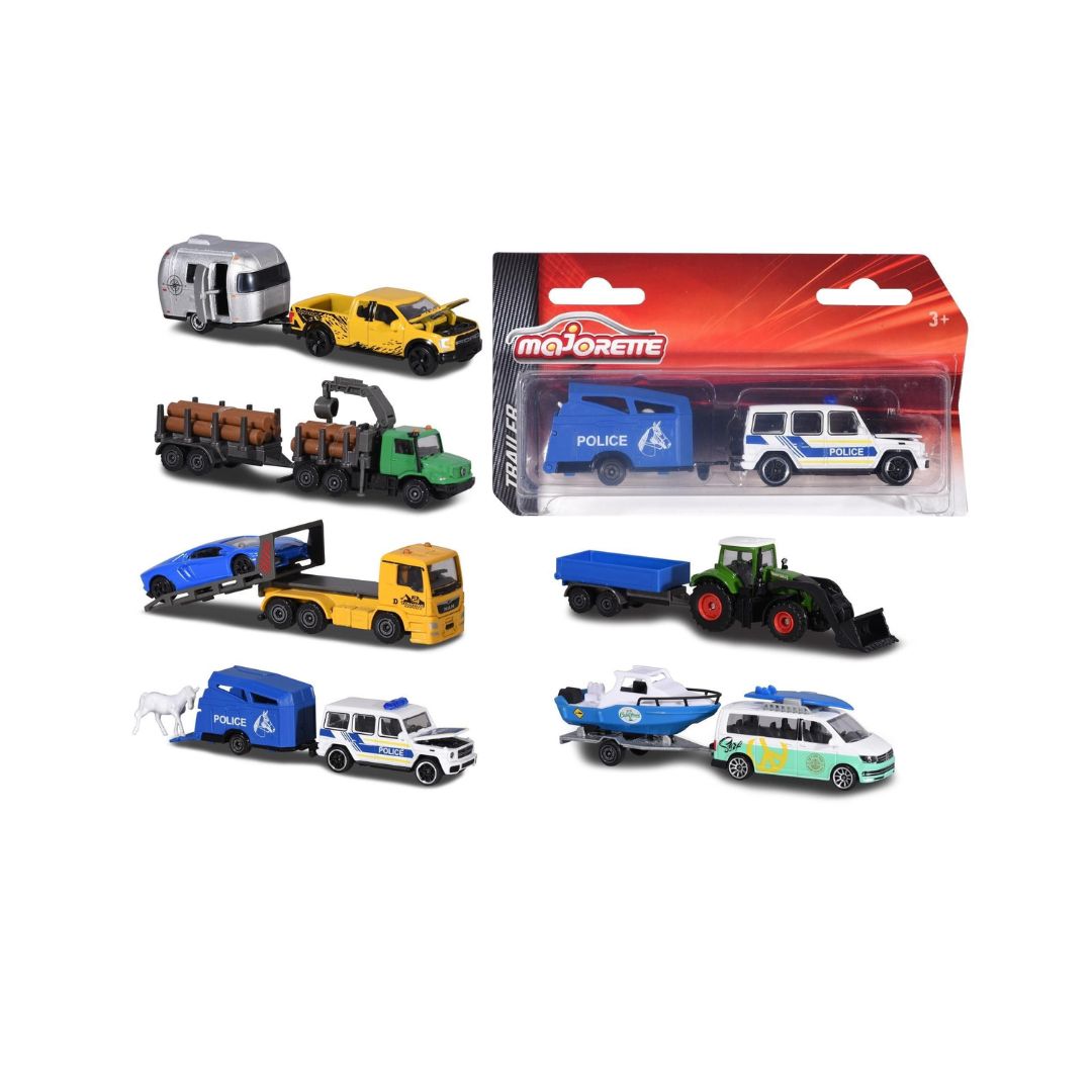 Majorette Vehicle and Trailer Assorted