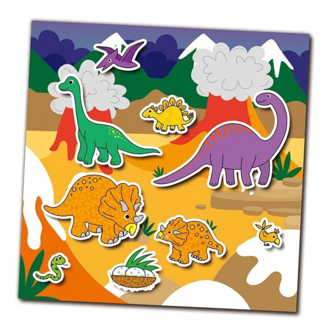 Reusable Sticker Book Dinosaurs