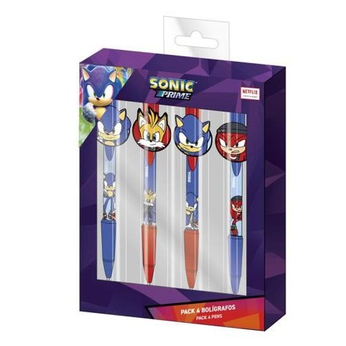 Sonic Prime Pen Pack X4