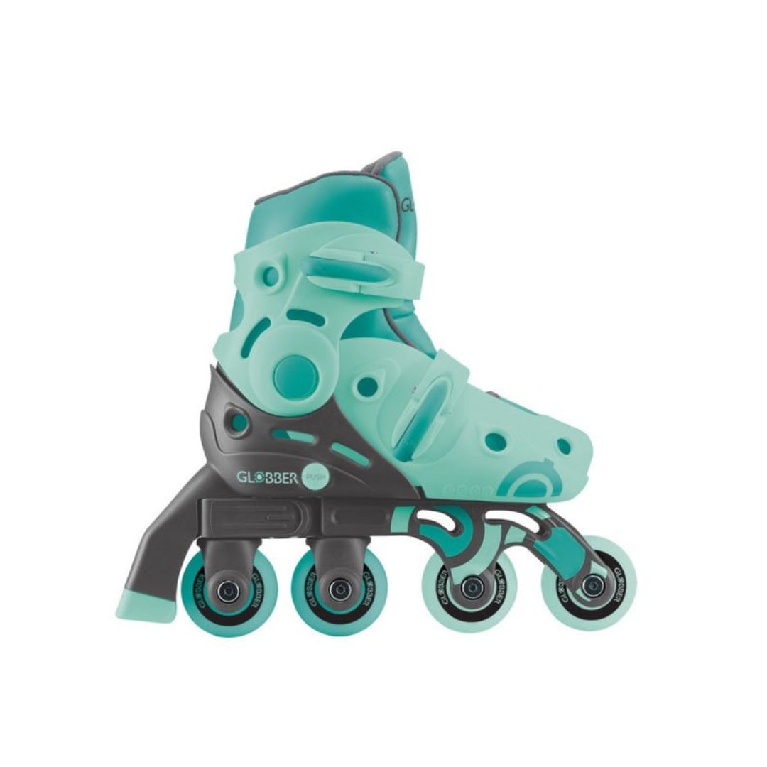 Globber LEARNING INLINE SKATES 2IN1 - Mint S/M