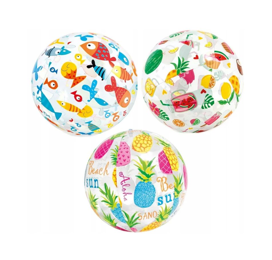 Inflatable Lively Ball (51 Cm) Assorted