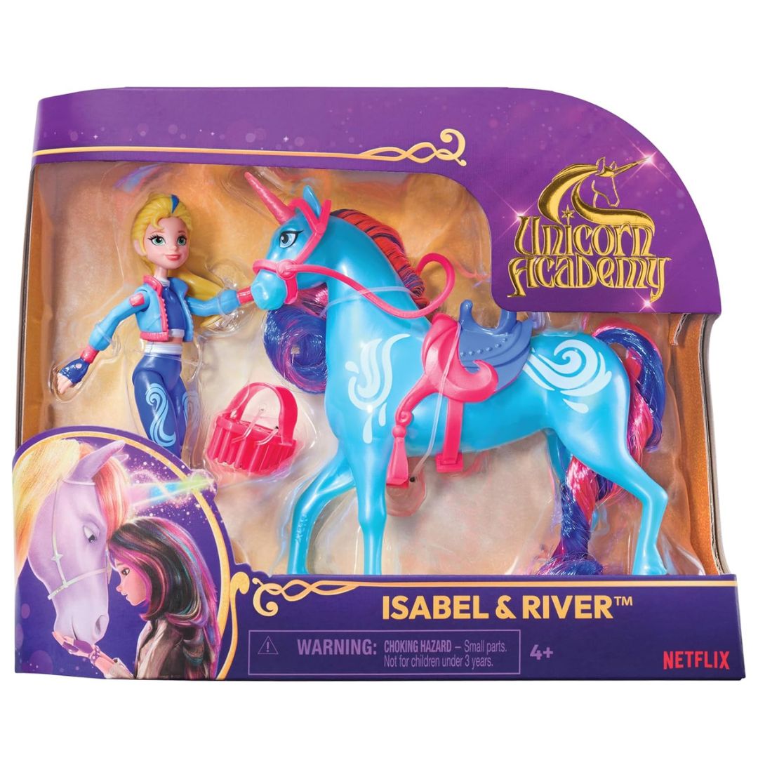 Unicorn Academy Isabel and River Playset Assorted