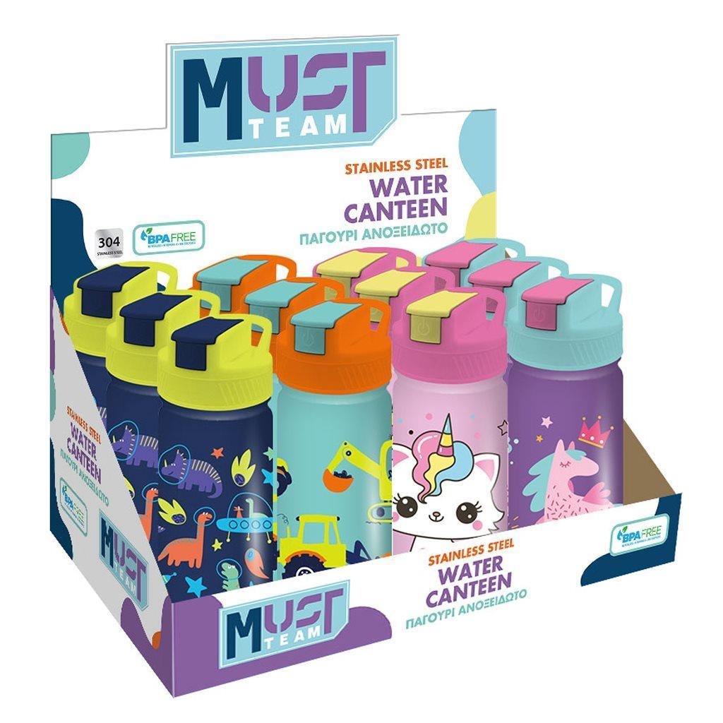 Water bottle 450ml Assorted