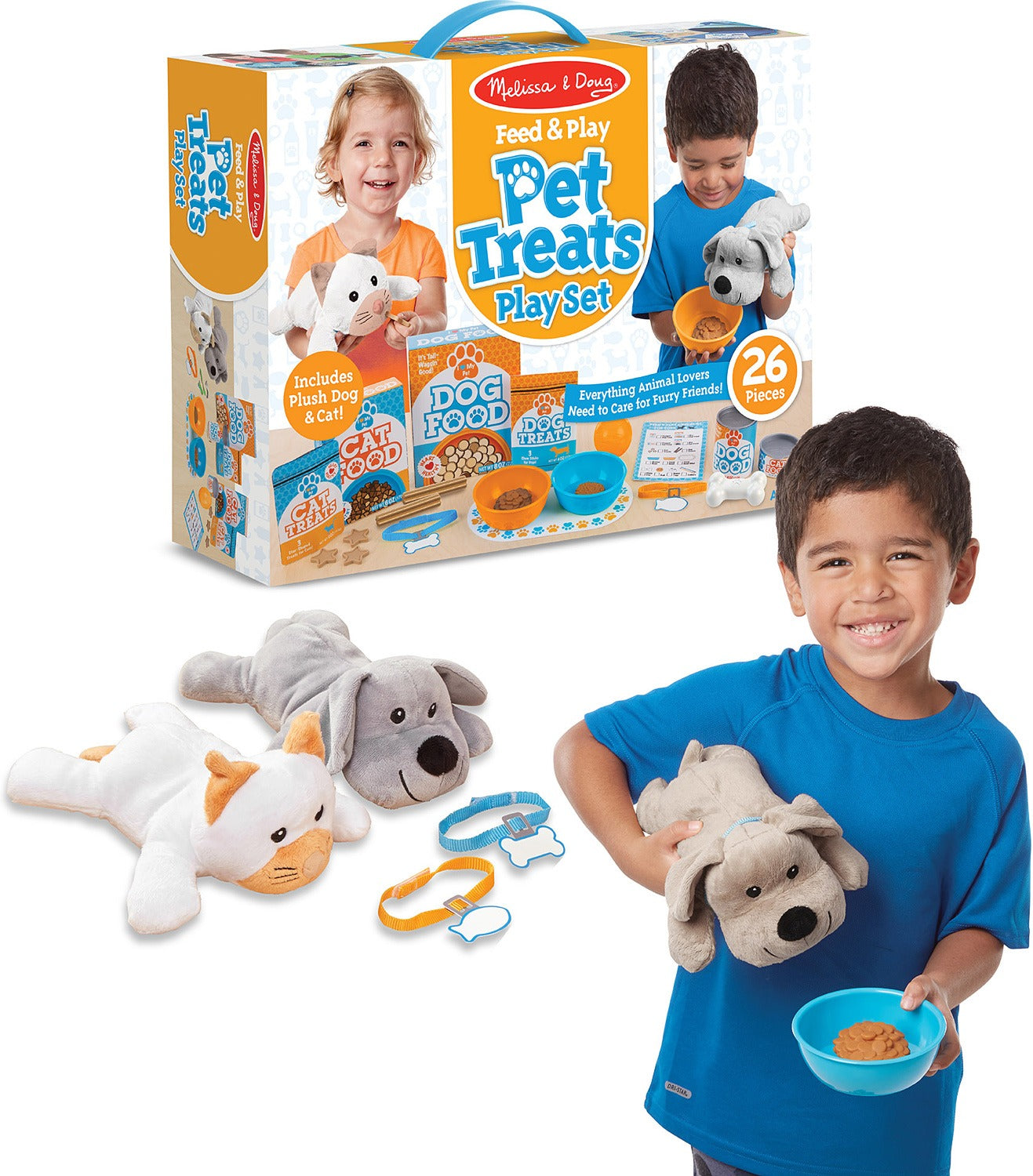 Feed and Play Pet Treats Play Set